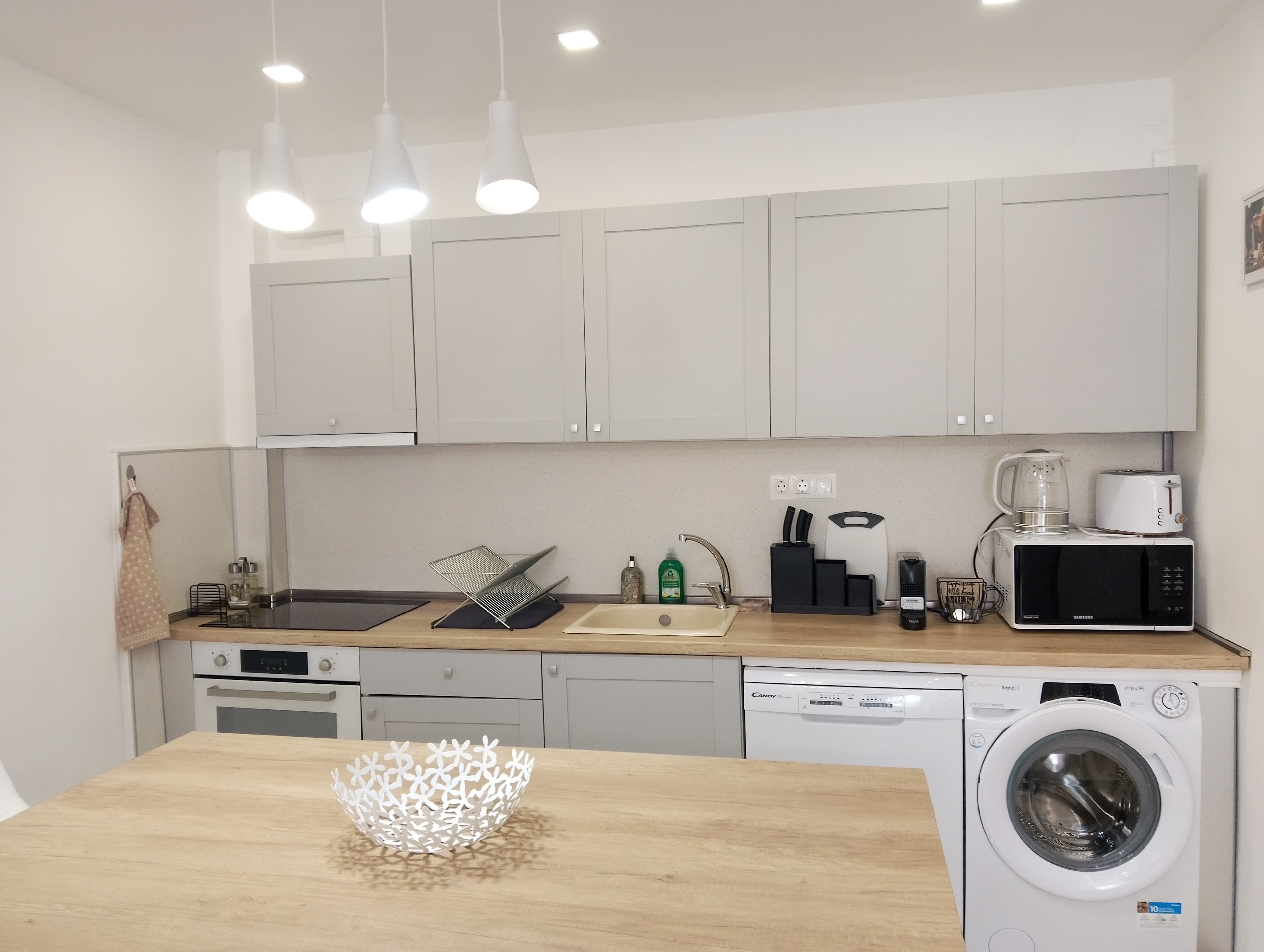 Apartment interior overview